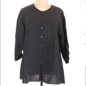 🔴 Eileen Fisher crew neck top